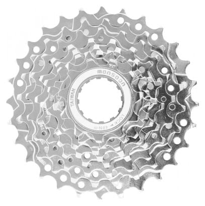 Cassette  8v. p2r pour Shimano/Sram vtt 11-28 argent