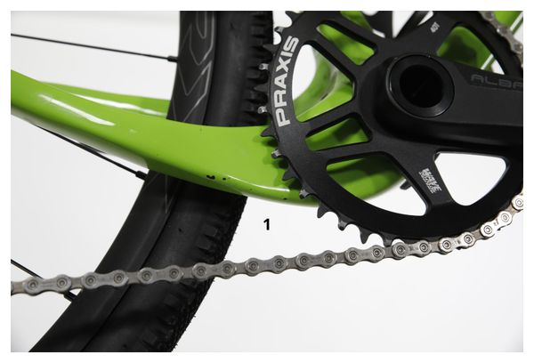 Gereviseerd product - Gravel Open Up Bike Shimano GRX 11V 700mm Groen 2022