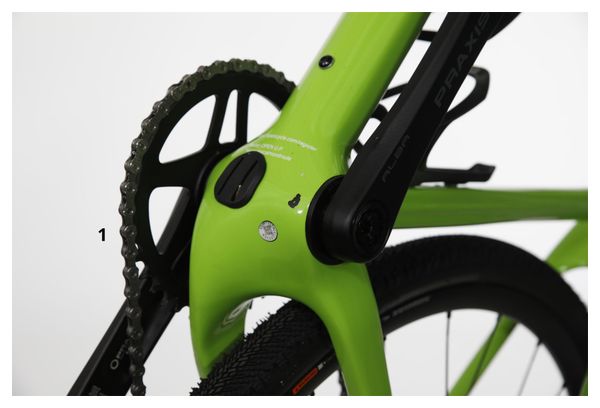 Produit Reconditionné - Vélo Gravel Open Up Shimano GRX 11V 700mm Vert 2022