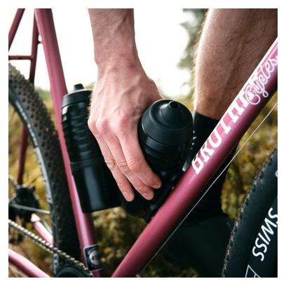 Bidon Fidlock Twist x Keego 600 ml + Fixation Bike Base Noir