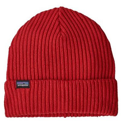 Bonnet Patagonia Fishermans Rolled Beanie Rouge