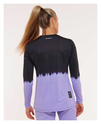 Race Women's Long Sleeve Jersey Black/Purple