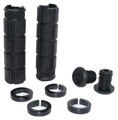 OURY Paire de Grips MOUNTAIN Lock On Noir