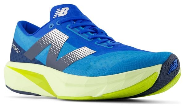 Running Shoes New Balance FuelCell Rebel v4 Blue Yellow Men's