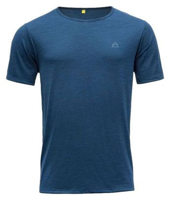 Devold Valldal Merino T-Shirt Blue