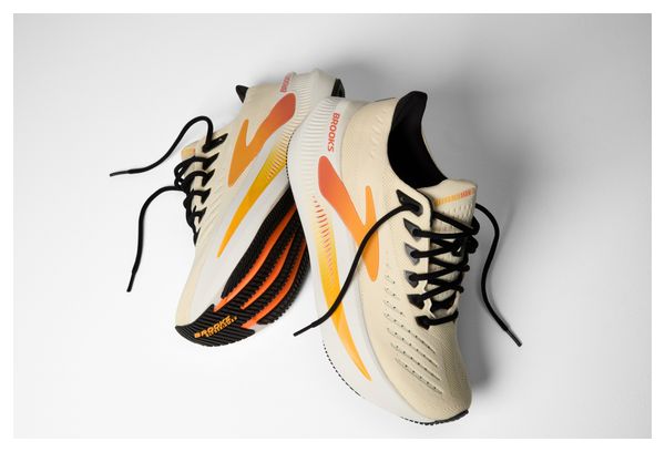 Chaussures Running Brooks Glycerin Max 2 Beige/Orange Homme