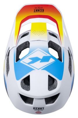 Kenny Rafale Helm Wit/Multi