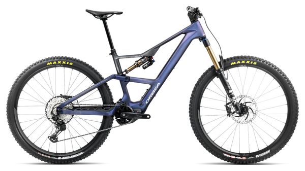 Orbea Rise LT M10 Elektrische Volledig Geveerde MTB Shimano Deore XT/SLX 12S 630 Wh 29'' Tanzanite Blue Carbon Bekijk 2025