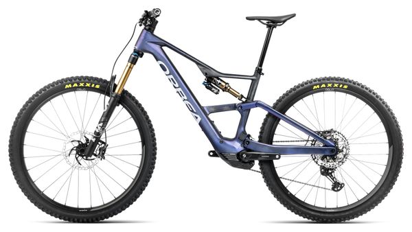 Orbea Rise LT M10 Elektrische Volledig Geveerde MTB Shimano Deore XT/SLX 12S 630 Wh 29'' Tanzanite Blue Carbon Bekijk 2025