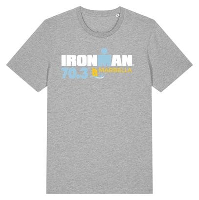 Ironman 70.3 Marbella Grijs Heren T-shirt Korte Mouw