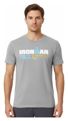 Ironman 70.3 Marbella Grijs Heren T-shirt Korte Mouw