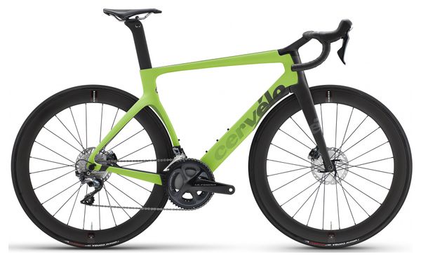 Cervelo S5 Disc Shimano Ultegra R8000 11S Lime Carbon Green Road Bike 2021