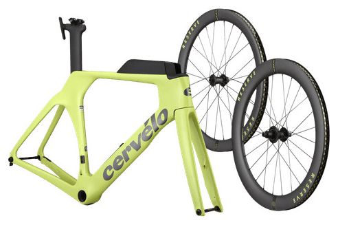 Cuadro Cervelo P Verde