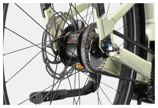 Vélo de Ville Électrique Cannondale Mavaro 2 Low Shimano Nexus 5V Courroie 600 Wh 27.5'' Beige
