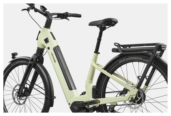 Vélo de Ville Électrique Cannondale Mavaro 2 Low Shimano Nexus 5V Courroie 600 Wh 27.5'' Beige