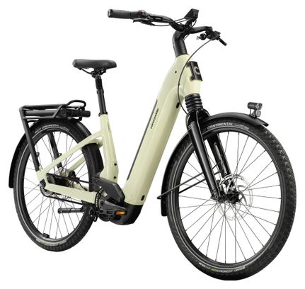 Vélo de Ville Électrique Cannondale Mavaro 2 Low Shimano Nexus 5V Courroie 600 Wh 27.5'' Beige