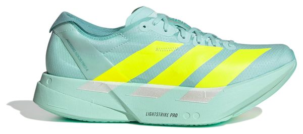 adidas Adizero Adios Pro 4 Blue/Yellow Women's Running Shoes