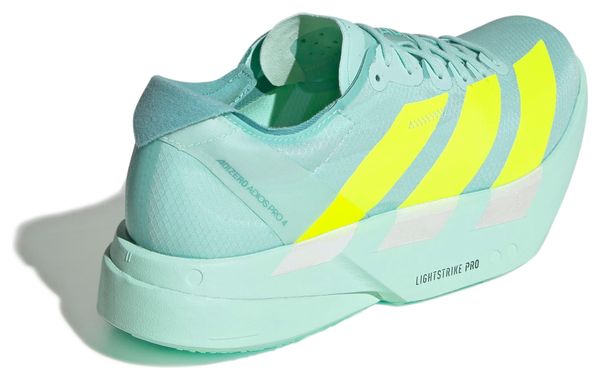 Zapatillas de running adidas Adizero Adios Pro 4 azul/amarillo para mujer