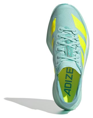 Zapatillas de running adidas Adizero Adios Pro 4 azul/amarillo para mujer