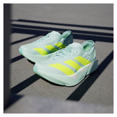 Zapatillas de running adidas Adizero Adios Pro 4 azul/amarillo para mujer