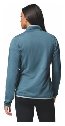 Columbia Essential Hike Grid dames fleecejas blauw