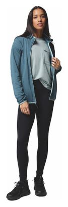 Columbia Essential Hike Grid dames fleecejas blauw