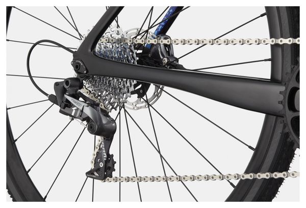Cannondale SuperSix EVO CX Cyclocross Bike Sram Force 1 11S 700 mm Grigio Purple Haze