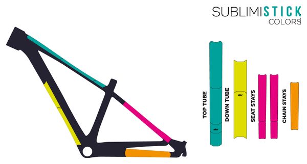 Kit Protection de Cadre Slicy Sublimistick Dreamland Brillant 