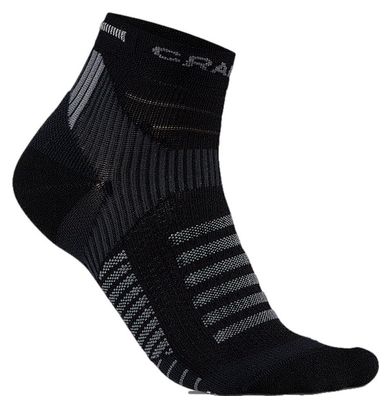 Craft Pro Dry Mid Unisex-Socken Schwarz
