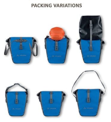 Vaude Aqua Front Trunk Bag Orange