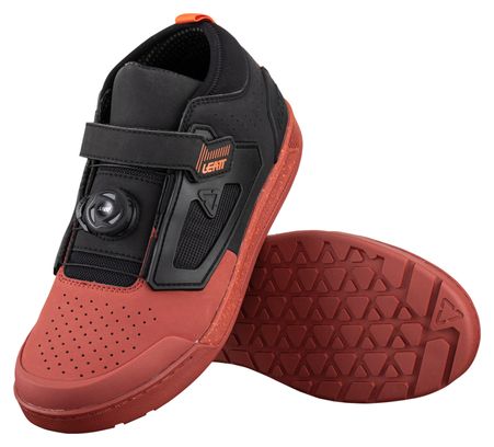 Leatt 3.0 Flat Pro Lava Shoes Red