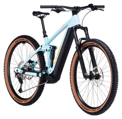 Cube Stereo Hybrid 140 HPC Race 750 Electric Full Suspension MTB Shimano Deore/XT 12S 750 Wh 29'' Dazzle Blue 2023