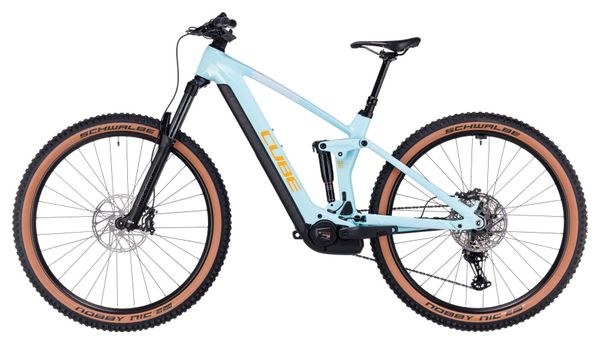 Cube Stereo Hybrid 140 HPC Race 750 Electric Full Suspension MTB Shimano Deore/XT 12S 750 Wh 29'' Dazzle Blue 2023