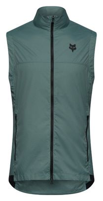 Chaleco cortavientos Fox Ranger Wind verde para hombre
