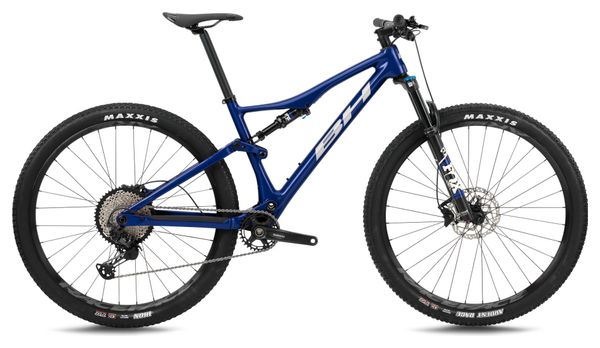 BH Lynx Race LT 3.5 Shimano Deore/XT 12V 29'' volledig geveerde mountainbike Blauw/Zilver