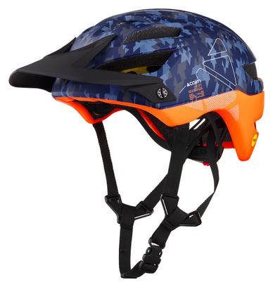 Casco de bicicleta de montaña Cairn Rift Mips Azul/Naranja