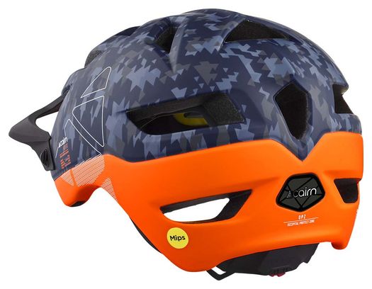 Casco de bicicleta de montaña Cairn Rift Mips Azul/Naranja