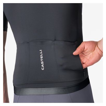 Castelli Espresso 2 Black Men's Short-Sleeve Jersey