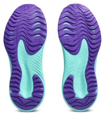 Asics Gel-Noosa Tri 16 GS Running Shoes for Kids, Blue/Purple