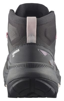 Chaussures de Randonnée Salomon Genesis Mid GTX Noir/Rose Femme