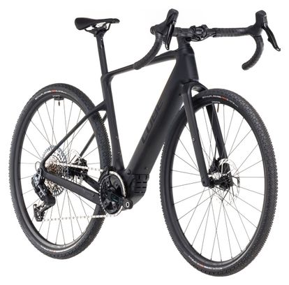 Cube Nuroad Hybrid C:62 SLX 400X Bicicleta Eléctrica de Gravel Sram Rival eTap AXS/Sram GX Eagle AXS 12S 400 Wh 700 mm Carbono Negro 2024