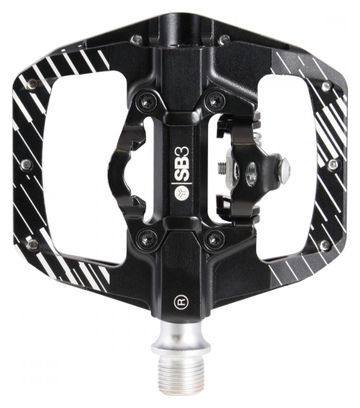 Paire de Pédales Semi-Automatiques SB3 Kroma Noir