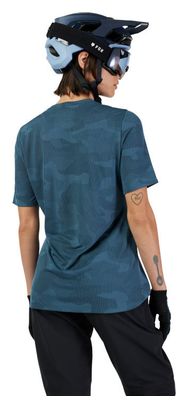 Maglia Fox Ranger TruDri a manica corta da donna Blu