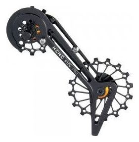 Jockey Wheel System KCNC Galets de Dérailleur Shimano 8000/9100 12+16 Dents Noir