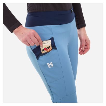 Pantalones Millet Pierra Ment azules de mujer