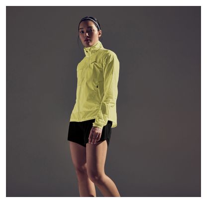 Chaqueta cortaviento Gore Wear Concurve amarilla de mujer