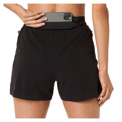 Asics Metarun Split Shorts Zwart Dames