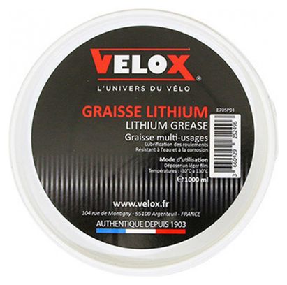GRAISSE VELO LITHIUM VELOX GREA'X (POT 1kg)