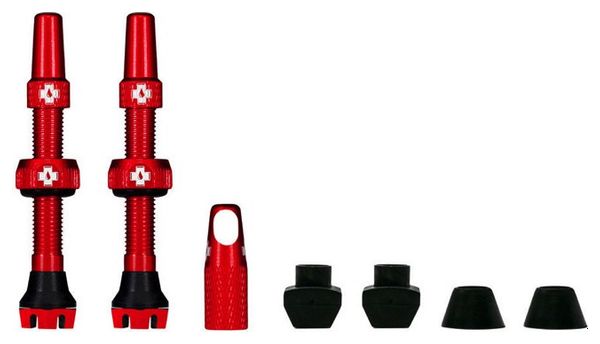 Tubeless Valves Muc-Off V2 44mm Red