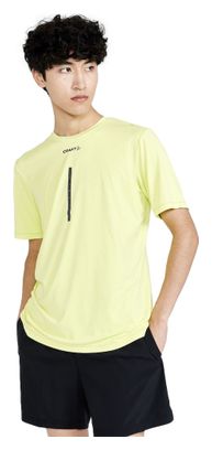 Maillot manches courtes Craft ADV Charge Jaune